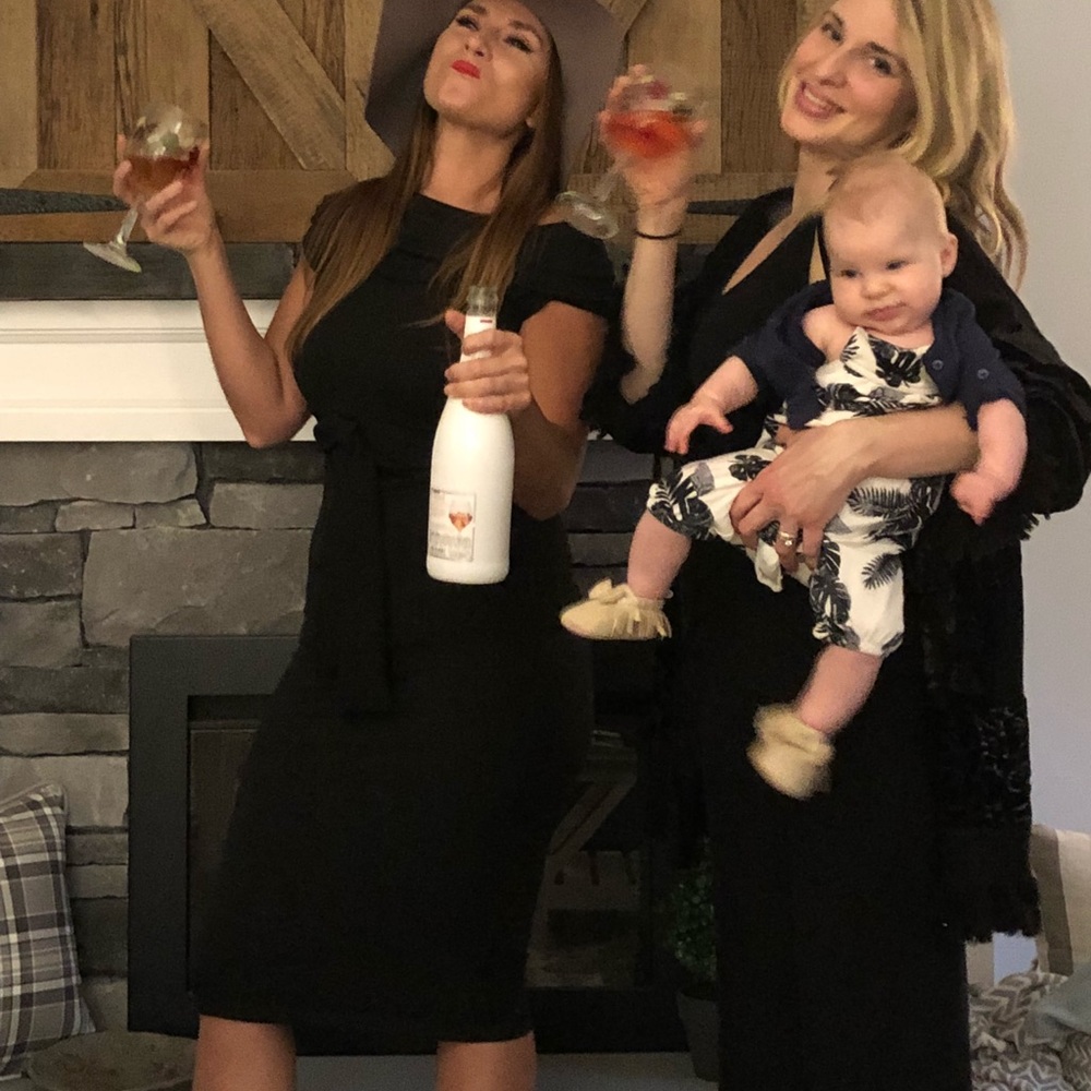 VICI Midi off the shoulder sweater dress